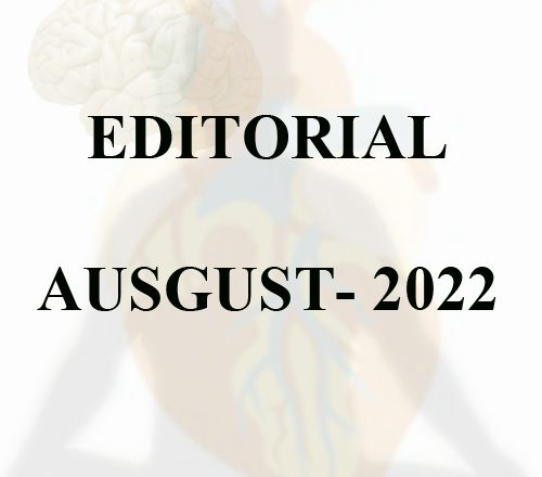 Editorial- August-2022