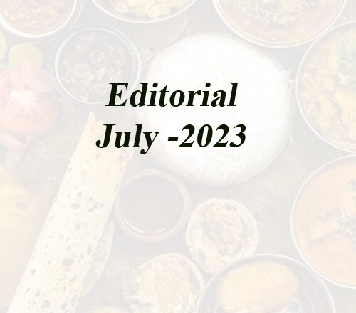 Editorial- July 2023