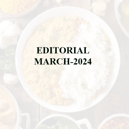 Editorial: March- 2024
